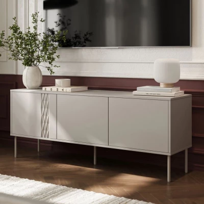 Televizní stolek HARTSELE - béžový