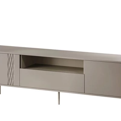 Široký televizní stolek HARTSELE - béžový