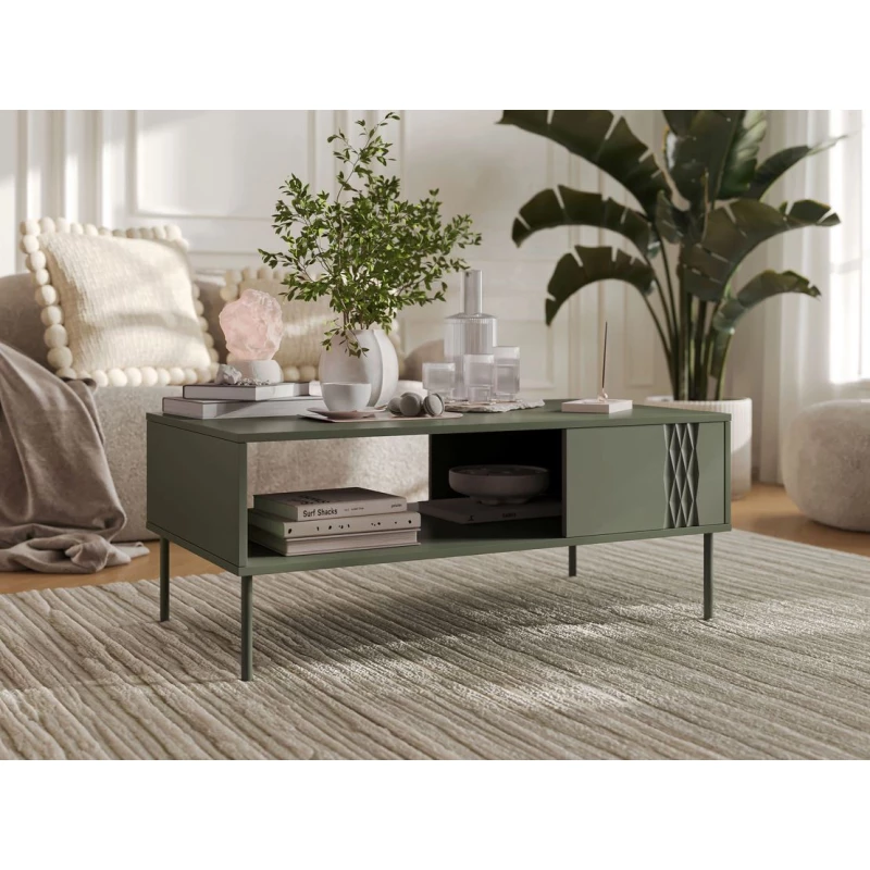 Konferenční stolek HARTSELE - zelený