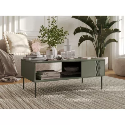 Konferenční stolek HARTSELE - zelený