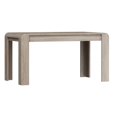 Jídelní rozkládací stůl 145(185)x80 LUVERNE - dub sonoma