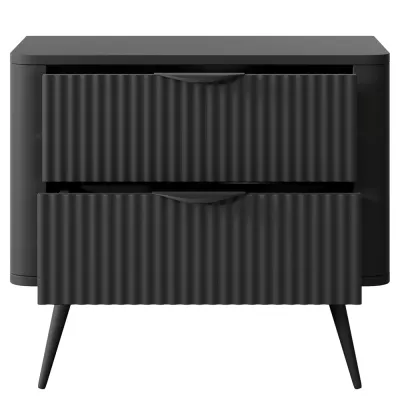 Noční stolek MOODY - černý