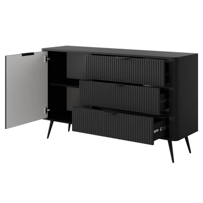 Kombinovaná komoda MOODY - černá