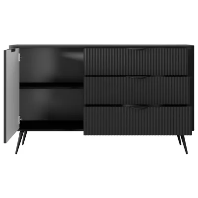 Kombinovaná komoda MOODY - černá