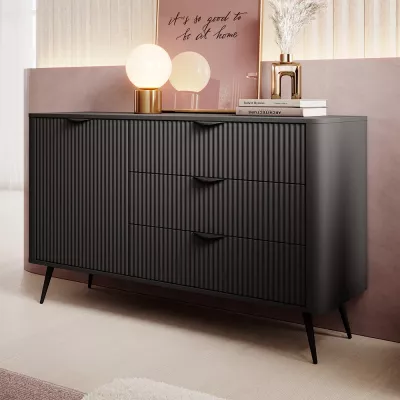 Kombinovaná komoda MOODY - černá