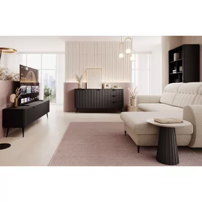 Kombinovaná komoda MOODY - černá