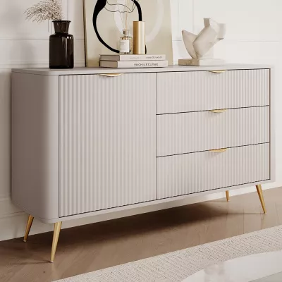 Kombinovaná komoda MOODY - béžová