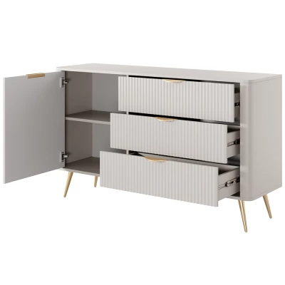 Kombinovaná komoda MOODY - béžová