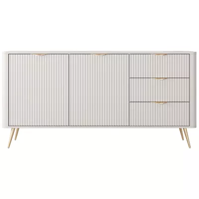 Široká kombinovaná komoda MOODY - béžová