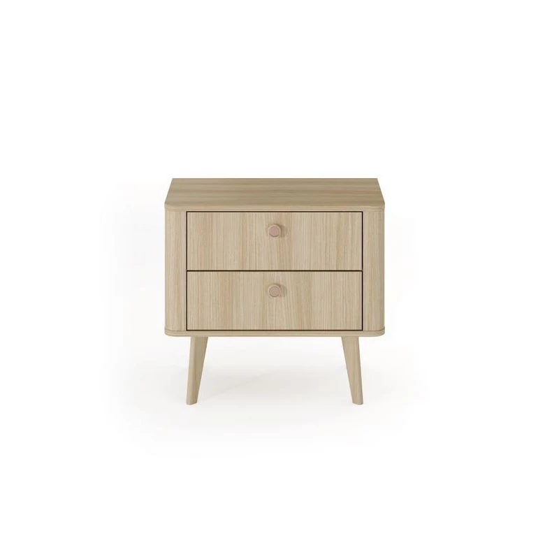 Stolek k posteli TROY - dub barista