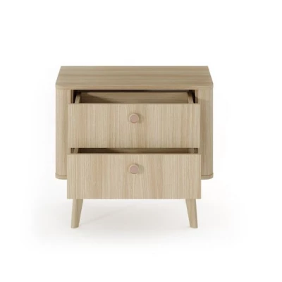 Stolek k posteli TROY - dub barista