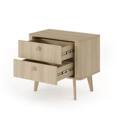 Stolek k posteli TROY - dub barista