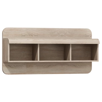 Závěsná police LUVERNE - dub sonoma