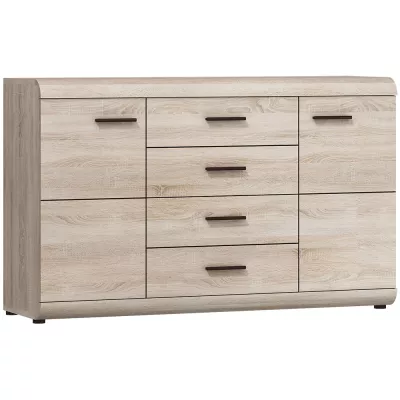 Kombinovaná komoda LUVERNE - dub sonoma