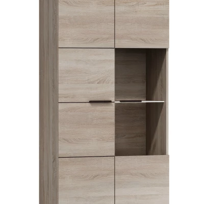 Obývací stěna LUVERNE - dub sonoma