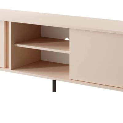 Televizní stolek 153 cm SLOCOMB - béžový