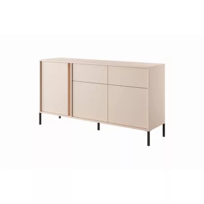 Kombinovaná široká komoda SLOCOMB - béžová