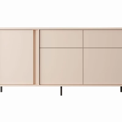 Kombinovaná široká komoda SLOCOMB - béžová