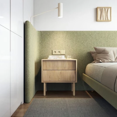 Noční stolek TUSCUBIA - dub cremona