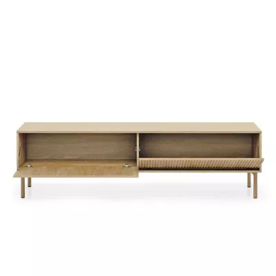 Televizní široký stolek TUSCUBIA - dub cremona