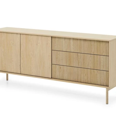 Kombinovaná široká komoda TUSCUBIA - dub cremona