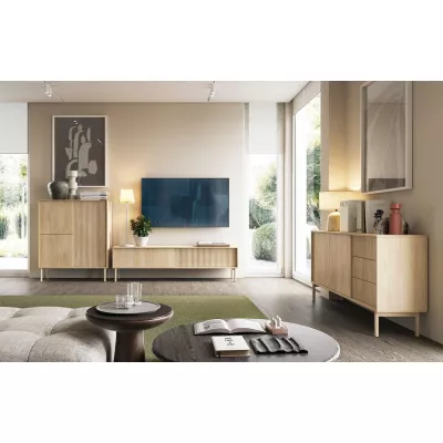 Kombinovaná komoda TUSCUBIA - dub cremona