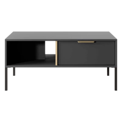 Konferenční stolek HARTSELE - antracitový