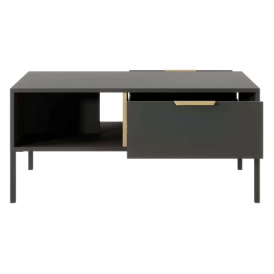 Konferenční stolek HARTSELE - antracitový