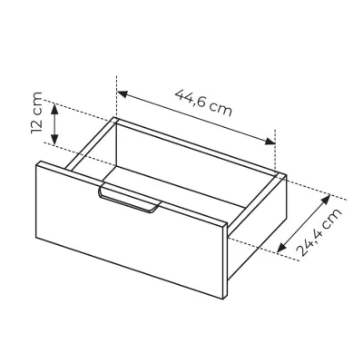 Konferenční stolek HARTSELE - antracitový