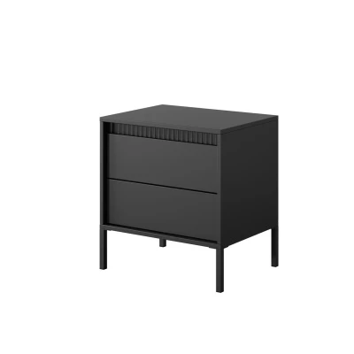 Noční stolek MOULTON - černý