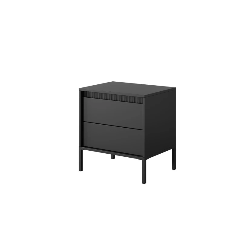 Noční stolek MOULTON - černý