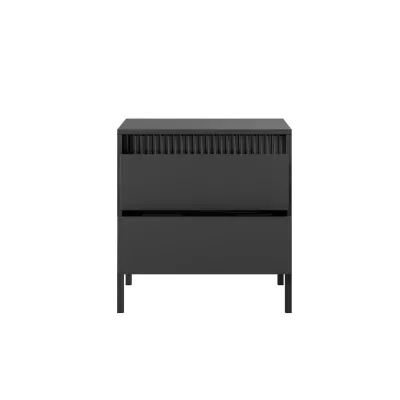 Noční stolek MOULTON - černý