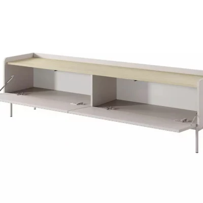 TV stolek 153 cm MATION - dub scandi / béžový