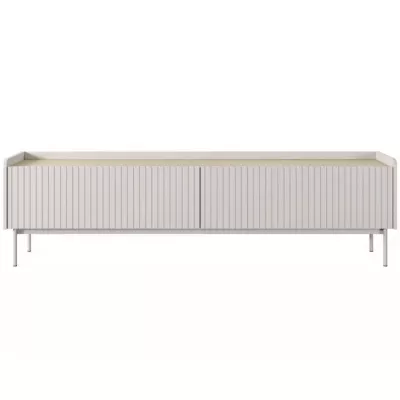 TV stolek 153 cm MATION - dub scandi / béžový