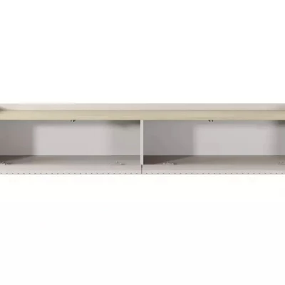 TV stolek 153 cm MATION - dub scandi / béžový
