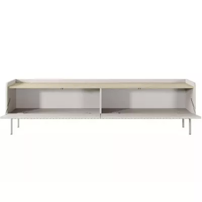 TV stolek 153 cm MATION - dub scandi / béžový