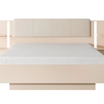 Sestava do ložnice s postelí 160x200 SLOCOMB 1 - béžová