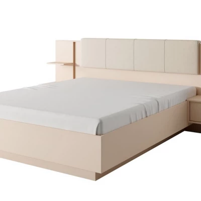 Sestava do ložnice s postelí 160x200 SLOCOMB 1 - béžová