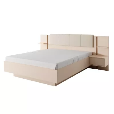 Sestava do ložnice s postelí 160x200 SLOCOMB 1 - béžová