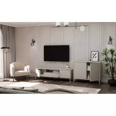 Komoda s dvířky ELBA - kašmír 1