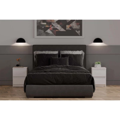 Set 2x noční stolek TAAVI - bílý