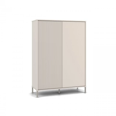 Vysoká policová skříň 104 cm ELBA - kašmír