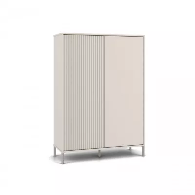 Vysoká policová skříň 104 cm ELBA - kašmír