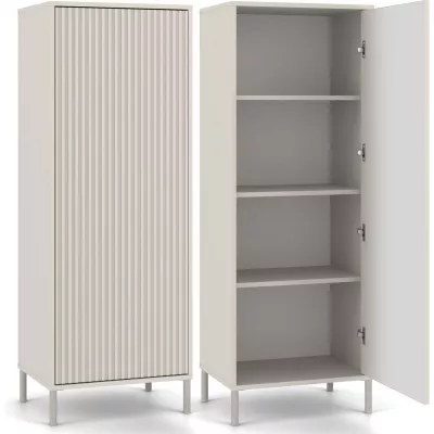 Policová úzká skříň 54 cm ELBA - kašmír