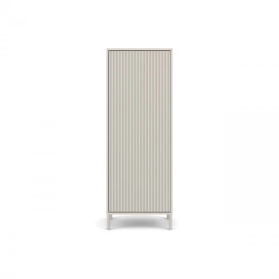 Policová úzká skříň 54 cm ELBA - kašmír