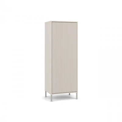 Policová úzká skříň 54 cm ELBA - kašmír