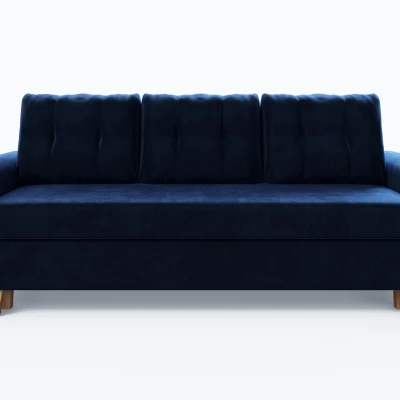 Třímístná rozkládací pohovka NAFETA - modrá