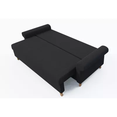 Třímístná rozkládací pohovka NAFETA - grafitová 2