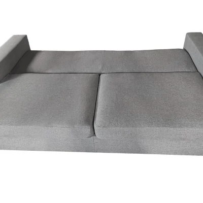 Rozkládací dvoumístná pohovka MAKLESA - grafitová