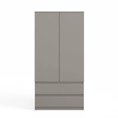 Šatní skříň do předsíně 90 cm TAAVI - šedá